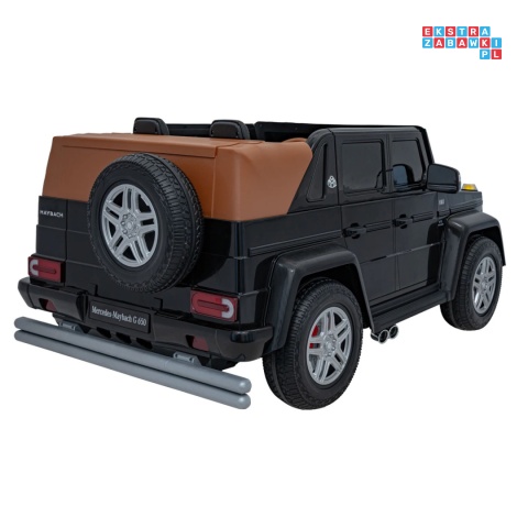[A1000.STRONG] Mercedes Benz MAYBACH G650 auto na akumulator 4x200W 24V/14Ah silniki bezszczotkowe pompowane koła dotykowy panel
