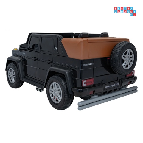 [A1000.STRONG] Mercedes Benz MAYBACH G650 auto na akumulator 4x200W 24V/14Ah silniki bezszczotkowe pompowane koła dotykowy panel