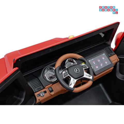 [A1000.STRONG] Mercedes Benz MAYBACH G650 auto na akumulator 4x200W 24V/14Ah silniki bezszczotkowe pompowane koła dotykowy panel