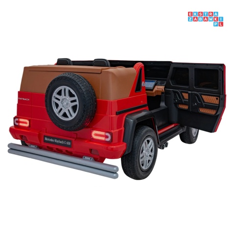 [A1000.STRONG] Mercedes Benz MAYBACH G650 auto na akumulator 4x200W 24V/14Ah silniki bezszczotkowe pompowane koła dotykowy panel