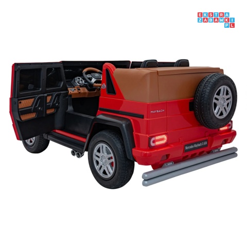 [A1000.STRONG] Mercedes Benz MAYBACH G650 auto na akumulator 4x200W 24V/14Ah silniki bezszczotkowe pompowane koła dotykowy panel