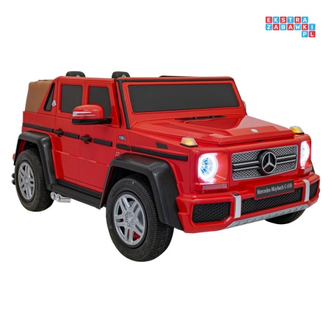 [A1000.STRONG] Mercedes Benz MAYBACH G650 auto na akumulator 4x200W 24V/14Ah silniki bezszczotkowe pompowane koła dotykowy panel