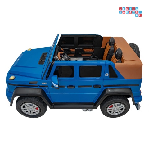 [A1000.STRONG] Mercedes Benz MAYBACH G650 auto na akumulator 4x200W 24V/14Ah silniki bezszczotkowe pompowane koła dotykowy panel