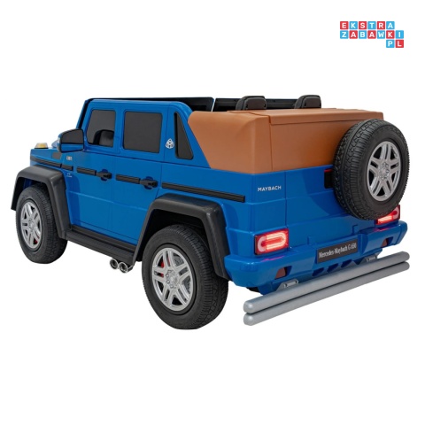 [A1000.STRONG] Mercedes Benz MAYBACH G650 auto na akumulator 4x200W 24V/14Ah silniki bezszczotkowe pompowane koła dotykowy panel