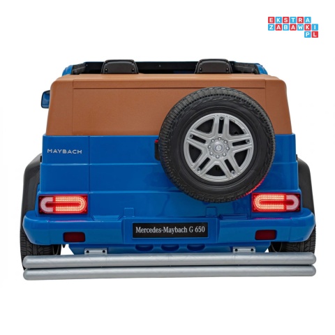 [A1000.STRONG] Mercedes Benz MAYBACH G650 auto na akumulator 4x200W 24V/14Ah silniki bezszczotkowe pompowane koła dotykowy panel