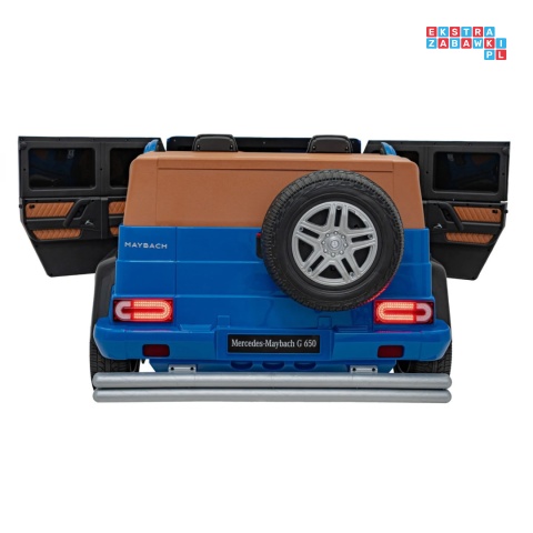 [A1000.STRONG] Mercedes Benz MAYBACH G650 auto na akumulator 4x200W 24V/14Ah silniki bezszczotkowe pompowane koła dotykowy panel