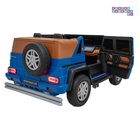 [A1000.STRONG] Mercedes Benz MAYBACH G650 auto na akumulator 4x200W 24V/14Ah silniki bezszczotkowe pompowane koła dotykowy panel