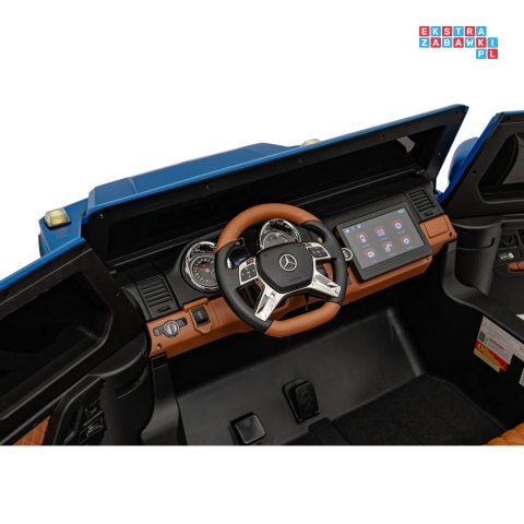 [A1000.STRONG] Mercedes Benz MAYBACH G650 auto na akumulator 4x200W 24V/14Ah silniki bezszczotkowe pompowane koła dotykowy panel