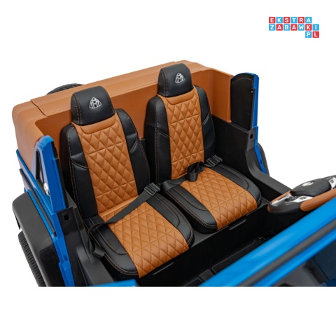 [A1000.STRONG] Mercedes Benz MAYBACH G650 auto na akumulator 4x200W 24V/14Ah silniki bezszczotkowe pompowane koła dotykowy panel