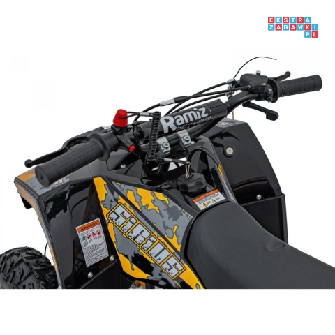 [ATV-13A] Quad Spalinowy 49CC SIRIUS Siedzenia z ekoskóry pojazd dla dzieci jednocylindrowy dwusuwowy