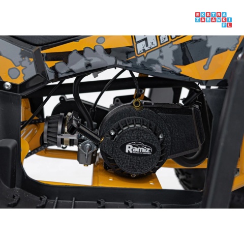 [ATV-13A] Quad Spalinowy 49CC SIRIUS Siedzenia z ekoskóry pojazd dla dzieci jednocylindrowy dwusuwowy