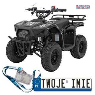 [ATV-13A] Quad Spalinowy 49CC SIRIUS Siedzenia z ekoskóry pojazd dla dzieci jednocylindrowy dwusuwowy