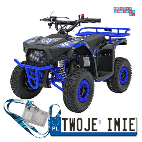 [ATV-13A] Quad Spalinowy 49CC SIRIUS Siedzenia z ekoskóry pojazd dla dzieci jednocylindrowy dwusuwowy