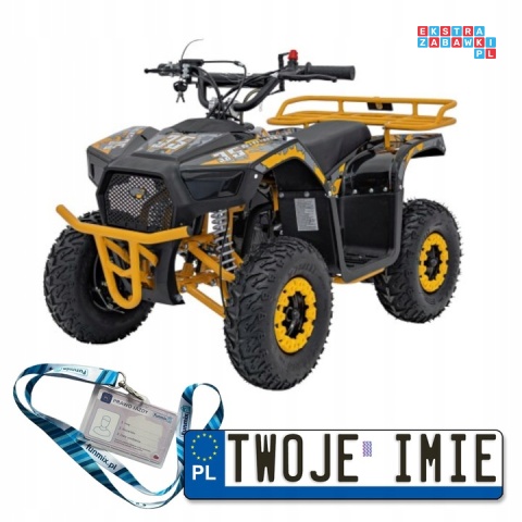 [ATV-13A] Quad Spalinowy 49CC SIRIUS Siedzenia z ekoskóry pojazd dla dzieci jednocylindrowy dwusuwowy