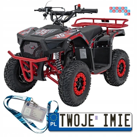 [ATV-13A] Quad Spalinowy 49CC SIRIUS Siedzenia z ekoskóry pojazd dla dzieci jednocylindrowy dwusuwowy