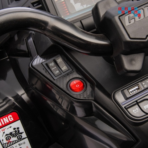 [DK-CA005] Quad CAN-AM Outlander 4x200W 24V/7Ah EVA LED - czarny