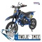 [DB709] Motocykl RENEGADE 50R CROSS 49CC spalinowy pompowane koła, kluczyk - niebieski