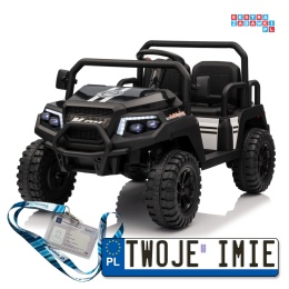 [XMX-650C] Buggy 4-osobowy Champion na akumulator 2x200W 24V/9Ah ekoskóra EVA