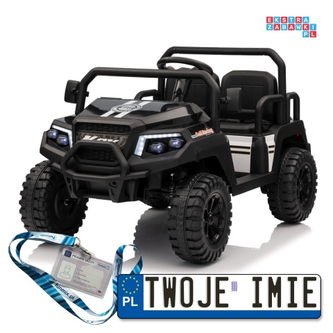 [XMX-650C] Buggy 4-osobowy Champion na akumulator 2x200W 24V/9Ah ekoskóra EVA