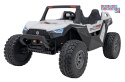 [SX1929] Buggy Clash STRONG 4x4 (2x300W + 2x35W) 24V/14Ah 16km/h EVA pilot ekoskóra - biały