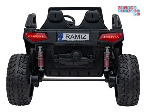 [SX1929] Buggy Clash STRONG 4x4 (2x35W + 2x300W) 24V/14Ah ekoskóra EVA