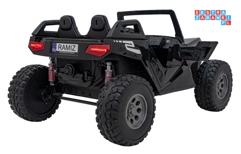 [SX1929] Buggy Clash STRONG 4x4 (2x35W + 2x300W) 24V/14Ah ekoskóra EVA