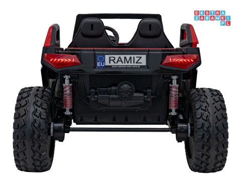 [SX1929] Buggy Clash STRONG 4x4 (2x35W + 2x300W) 24V/14Ah ekoskóra EVA
