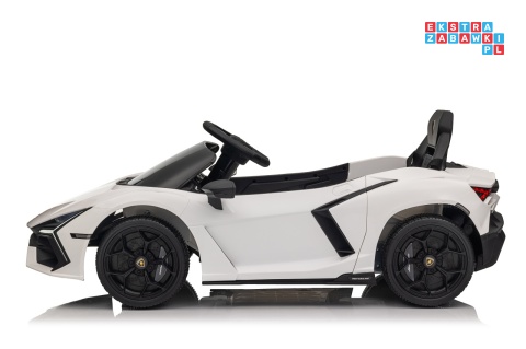 [QLS-8603] Lamborghini Revuelto auto na akumulator 4x4 (2x45W i 2x35W) 12V/9Ah ekoskóra EVA