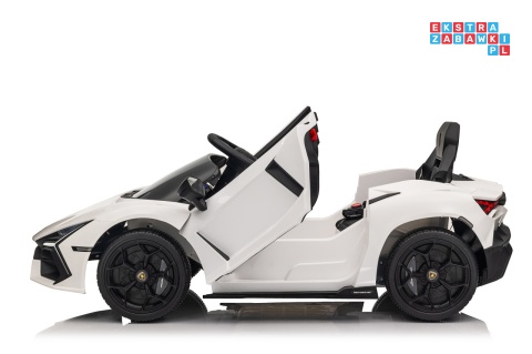 [QLS-8603] Lamborghini Revuelto auto na akumulator 4x4 (2x45W i 2x35W) 12V/9Ah ekoskóra EVA