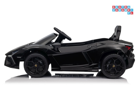 [QLS-8603] Lamborghini Revuelto auto na akumulator 4x4 (2x45W i 2x35W) 12V/9Ah ekoskóra EVA