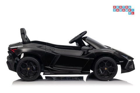 [QLS-8603] Lamborghini Revuelto auto na akumulator 4x4 (2x45W i 2x35W) 12V/9Ah ekoskóra EVA