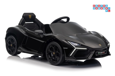 [QLS-8603] Lamborghini Revuelto auto na akumulator 4x4 (2x45W i 2x35W) 12V/9Ah ekoskóra EVA
