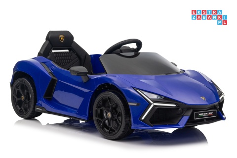 [QLS-8603] Lamborghini Revuelto auto na akumulator 4x4 (2x45W i 2x35W) 12V/9Ah ekoskóra EVA