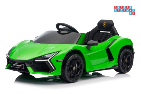 [QLS-8603] Lamborghini Revuelto auto na akumulator 4x4 (2x45W i 2x35W) 12V/9Ah ekoskóra EVA