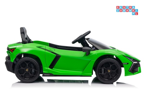 [QLS-8603] Lamborghini Revuelto auto na akumulator 4x4 (2x45W i 2x35W) 12V/9Ah ekoskóra EVA
