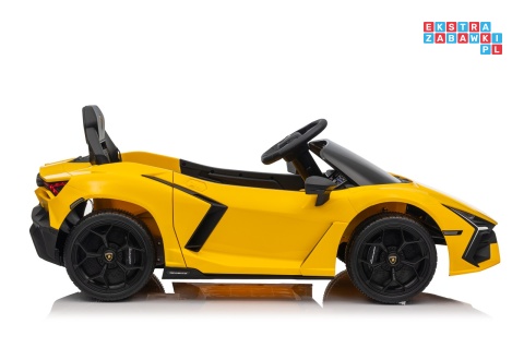[QLS-8603] Lamborghini Revuelto auto na akumulator 4x4 (2x45W i 2x35W) 12V/9Ah ekoskóra EVA