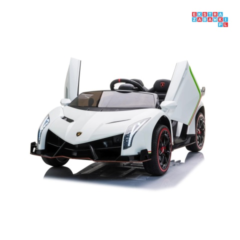 [XMX-615] Lamborghini Veneno auto na akumulator 4x45W 12V/14Ah ekoskóra EVA