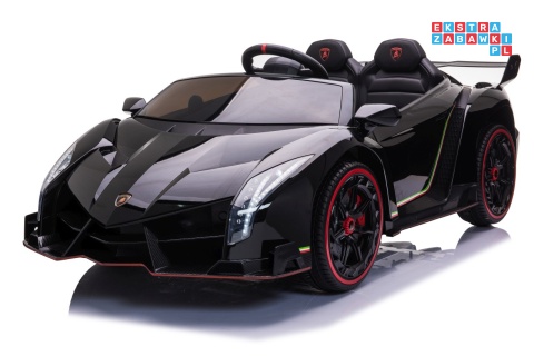 [XMX-615] Lamborghini Veneno auto na akumulator 4x45W 12V/14Ah ekoskóra EVA