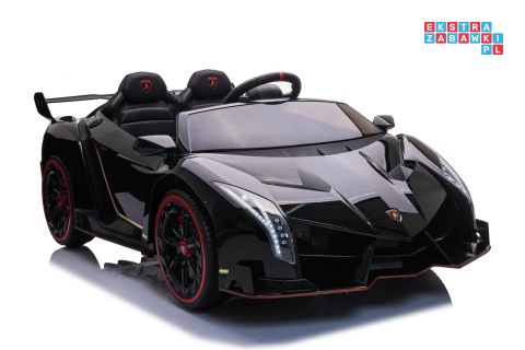 [XMX-615] Lamborghini Veneno auto na akumulator 4x45W 12V/14Ah ekoskóra EVA