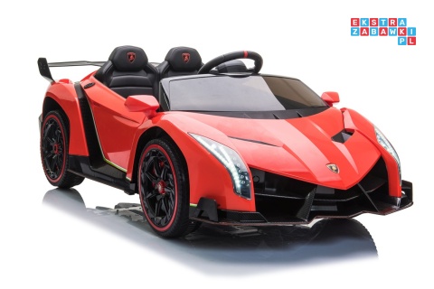 [XMX-615] Lamborghini Veneno auto na akumulator 4x45W 12V/14Ah ekoskóra EVA