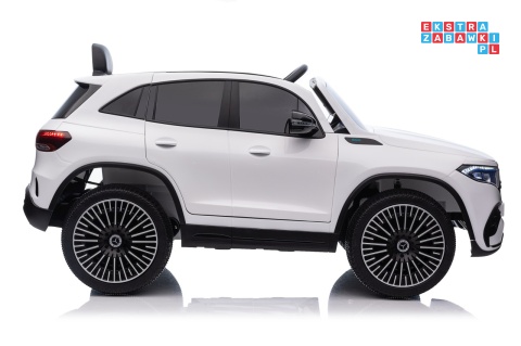 [XMX-625] Mercedes Benz EQA 250 na akumulator 4x35W 12V/10Ah ekoskóra EVA - biały