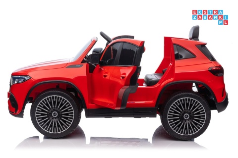 [XMX-625] Mercedes Benz EQA 250 na akumulator 4x35W 12V/10Ah ekoskóra EVA - czerwony