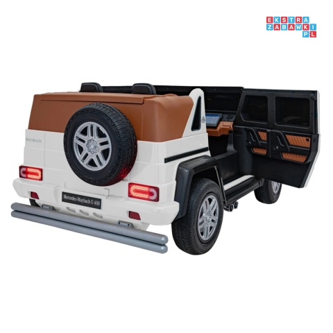 [A1000] Mercedes Benz MAYBACH G650 auto na akumulator 4x200W 24V/14Ah ekoskóra pompowane koła dotykowy panel
