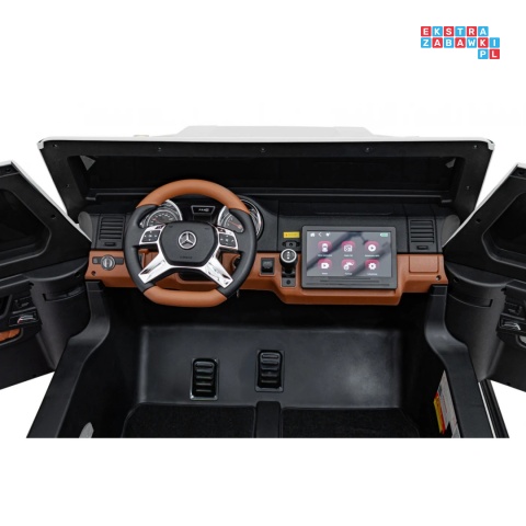 [A1000] Mercedes Benz MAYBACH G650 auto na akumulator 4x200W 24V/14Ah ekoskóra pompowane koła dotykowy panel