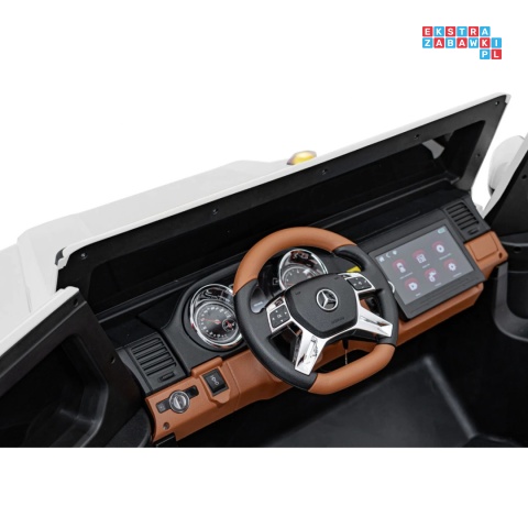 [A1000] Mercedes Benz MAYBACH G650 auto na akumulator 4x200W 24V/14Ah ekoskóra pompowane koła dotykowy panel