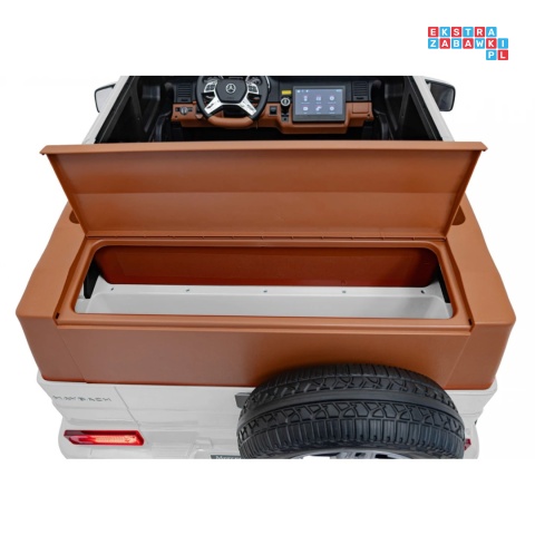 [A1000] Mercedes Benz MAYBACH G650 auto na akumulator 4x200W 24V/14Ah ekoskóra pompowane koła dotykowy panel