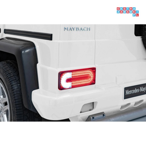 [A1000] Mercedes Benz MAYBACH G650 auto na akumulator 4x200W 24V/14Ah ekoskóra pompowane koła dotykowy panel