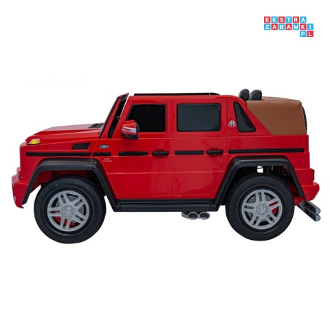 [A1000] Mercedes Benz MAYBACH G650 auto na akumulator 4x200W 24V/14Ah ekoskóra pompowane koła dotykowy panel