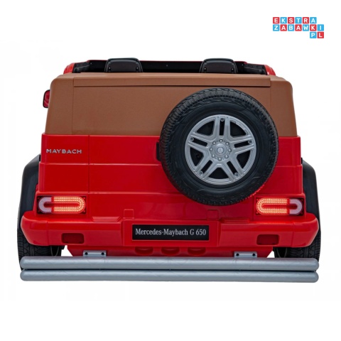 [A1000] Mercedes Benz MAYBACH G650 auto na akumulator 4x200W 24V/14Ah ekoskóra pompowane koła dotykowy panel