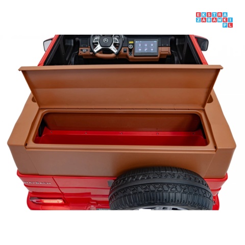 [A1000] Mercedes Benz MAYBACH G650 auto na akumulator 4x200W 24V/14Ah ekoskóra pompowane koła dotykowy panel